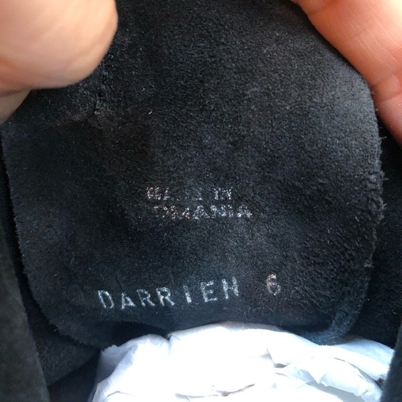 Steve Madden Lace Up Moccasin Boots Black Size 6 - Picture 8 of 9